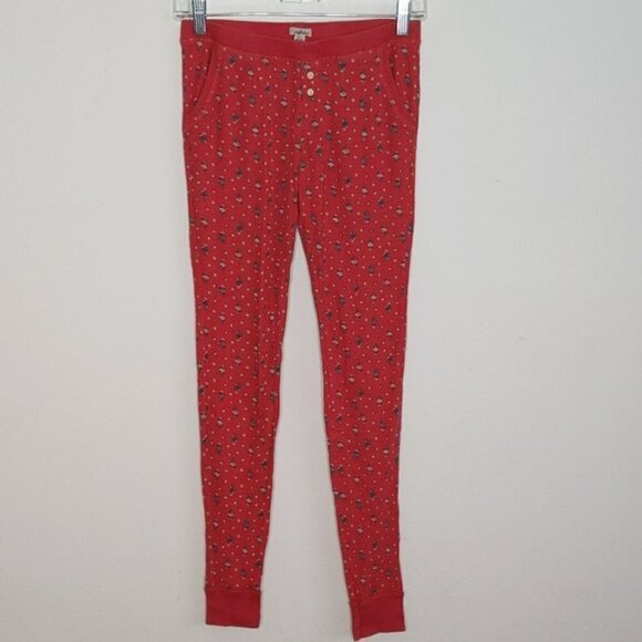 Aerie Long Johns Pajama Bottoms Pants - Picture 1 of 3